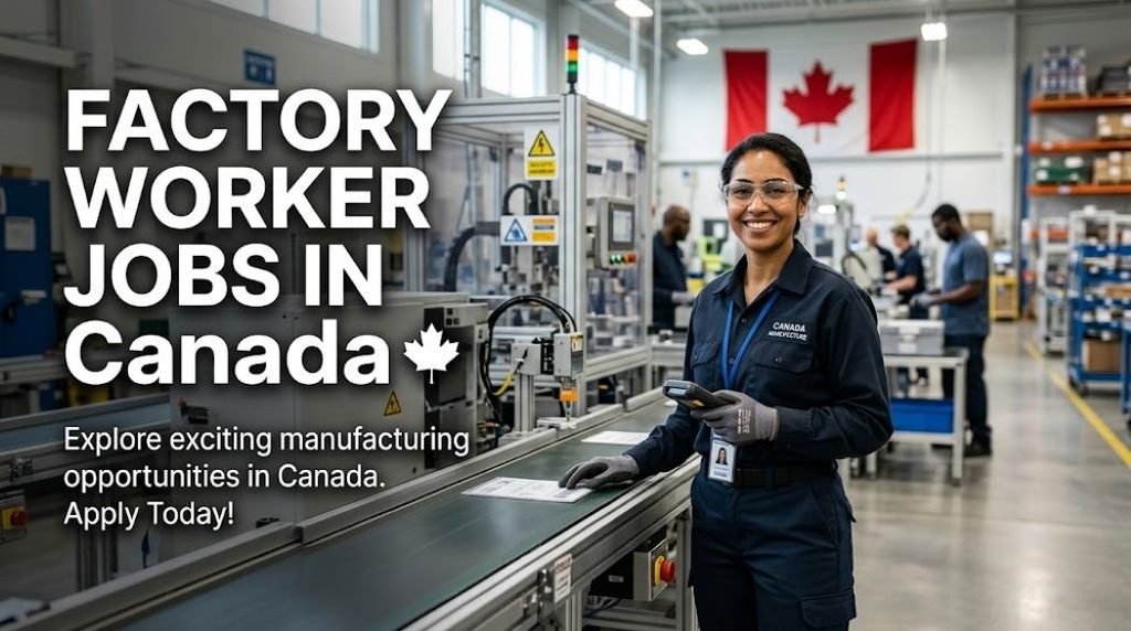 Factory Worker Jobs in Canada