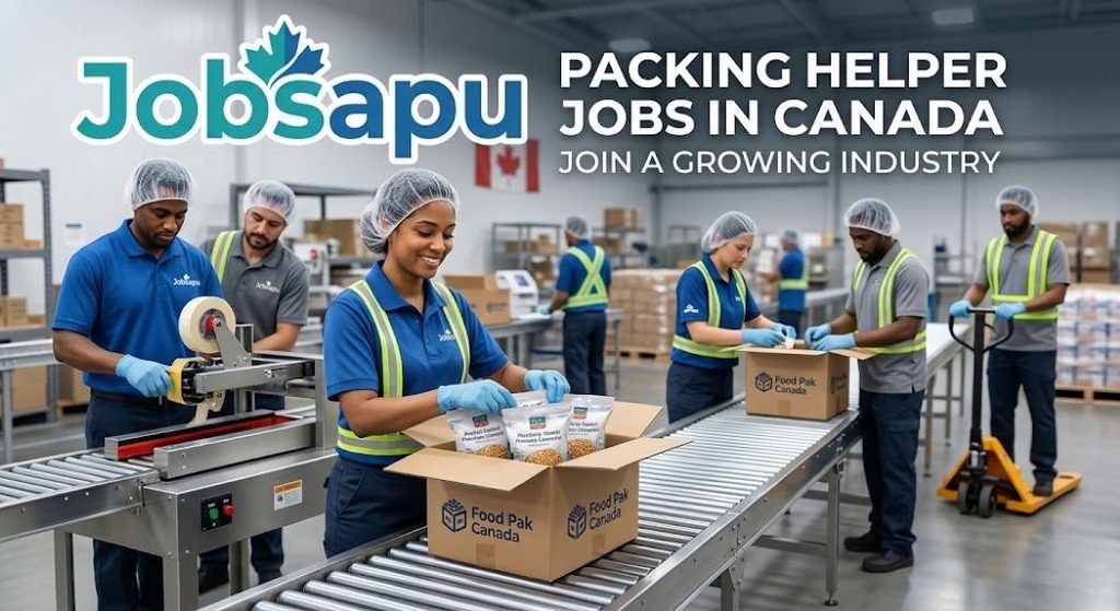 Packing Helper Jobs in Canada