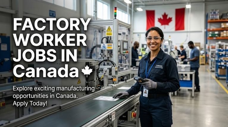Factory Worker Jobs in Canada