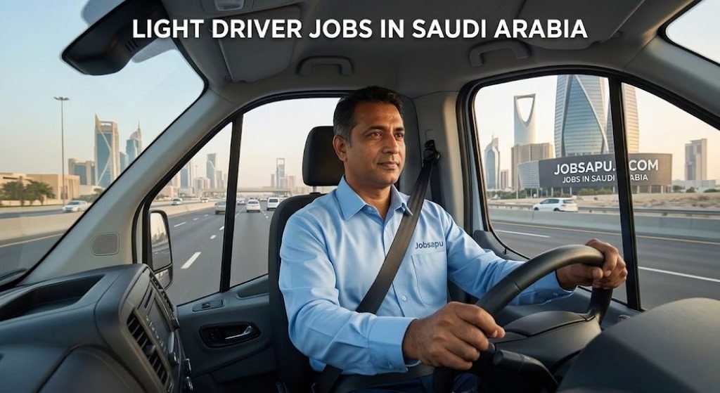 Light Driver Jobs in Saudi Arabia