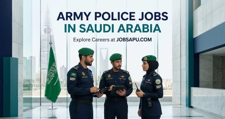 Army Police Jobs in Saudi Arabia