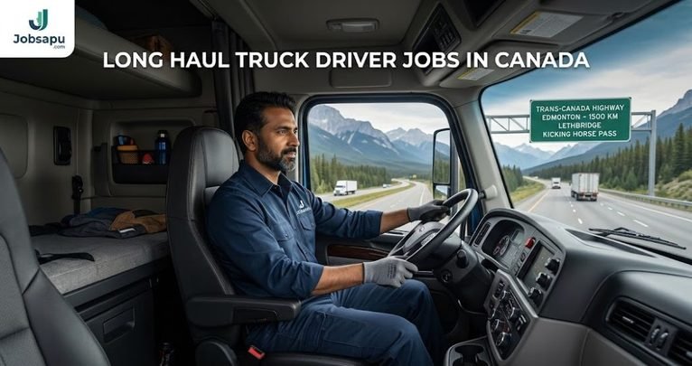 Long Haul Truck Driver Jobs in Canada