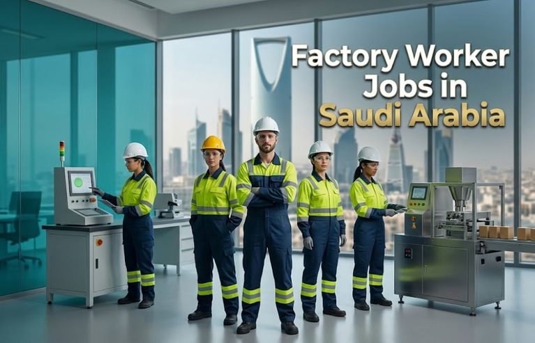 Factory Worker Jobs in Saudi Arabia