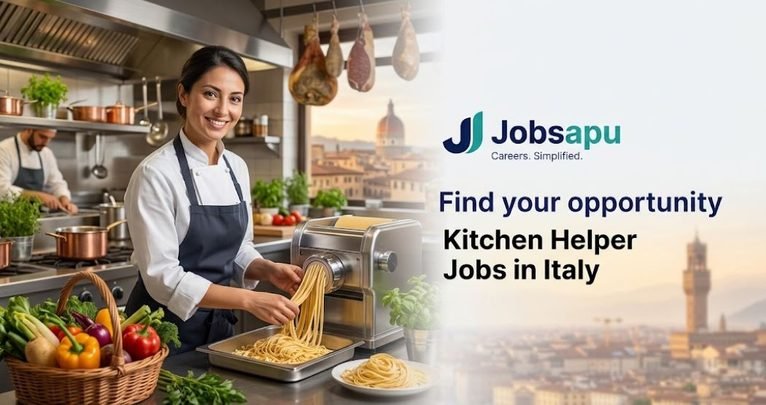 Kitchen Helper Jobs in Italy